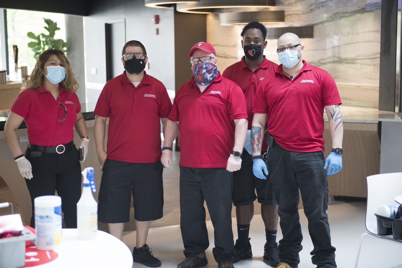 The Small Army of Cleaners Keeping Northeastern Safe