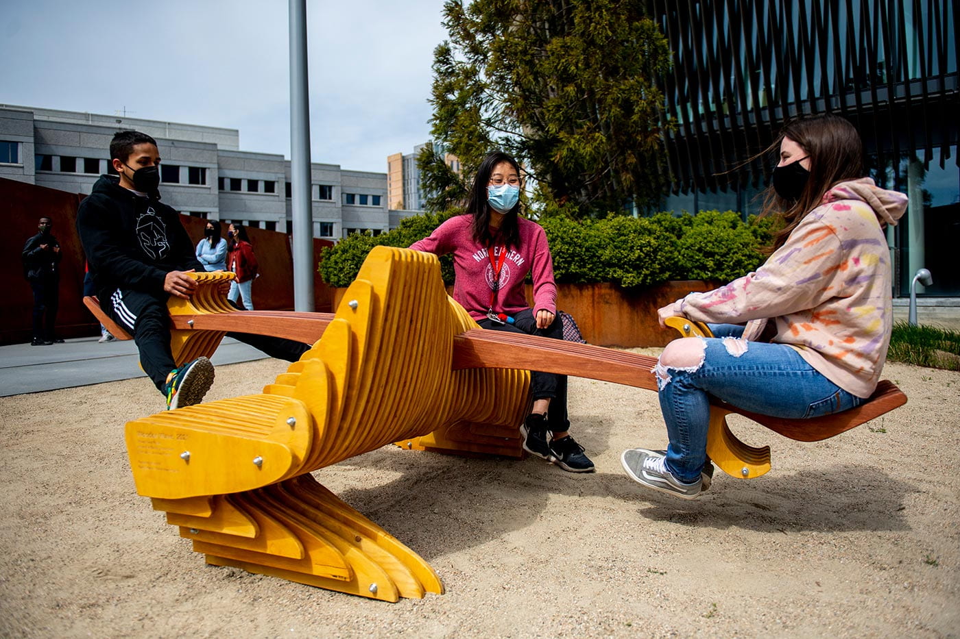 Students Architects Lead the Way on New Campus Furniture